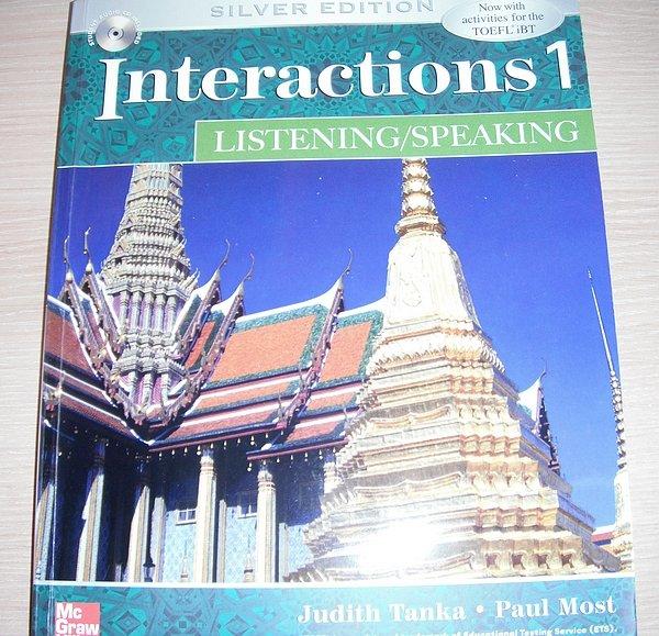 《Interactions 1 : listening/speaking》│九成新