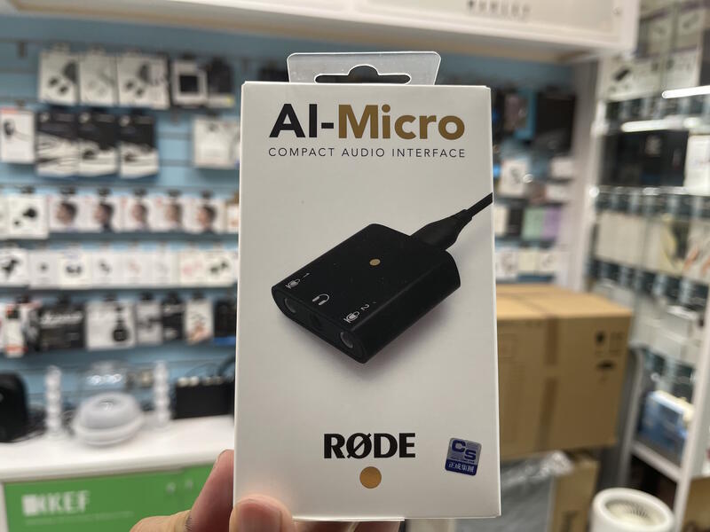 【禾豐音響】 RODE AI-Micro 3.5mm 錄音介面 公司貨