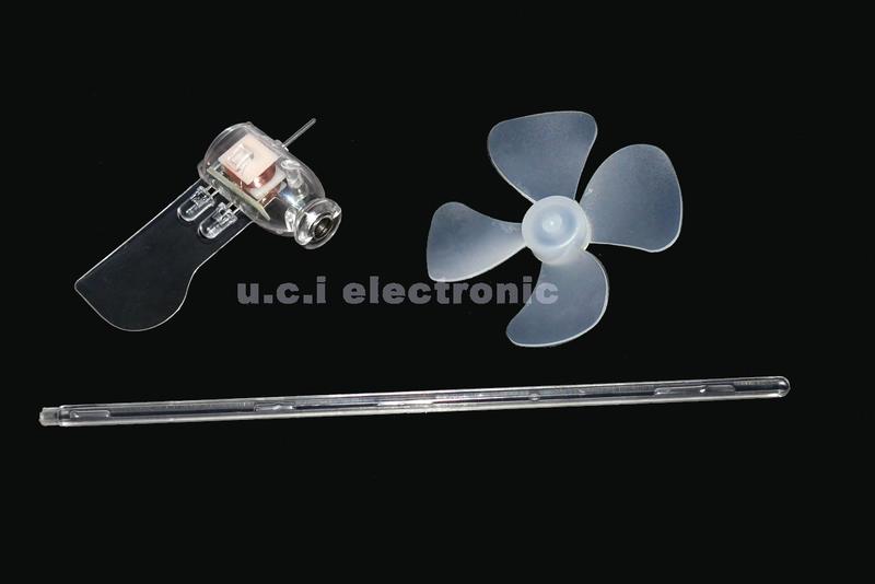 【UCI電子】(X-2) 現貨 超小微型風力發電機 LED風車 風能動力探索小子