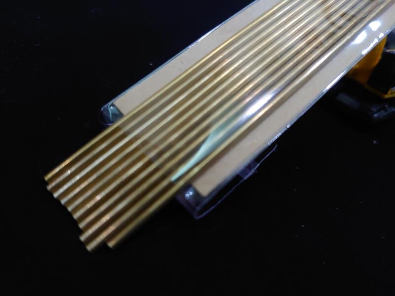 直徑2mm實心黃銅棒 銅線   (每包10入)