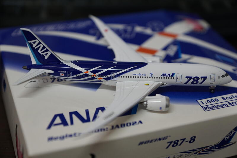 1:400 全日空ANA 787-8 787彩繪JA802A PHOENIX製作| 露天市集| 全台 