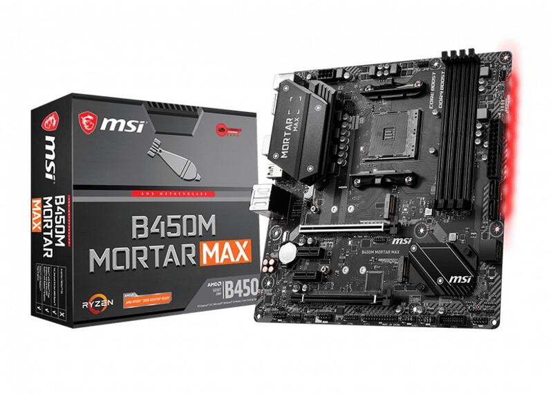 【天鷹科技】全新MSI 微星 B450M MORTAR MAX 高階電競主機板 AMD AM4/註冊保五年/原價屋公司貨