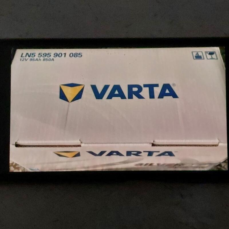 @大台中電池@華達 VARTA 95AH LN5 AGM 電池START - STOP 啟停汽車電池
