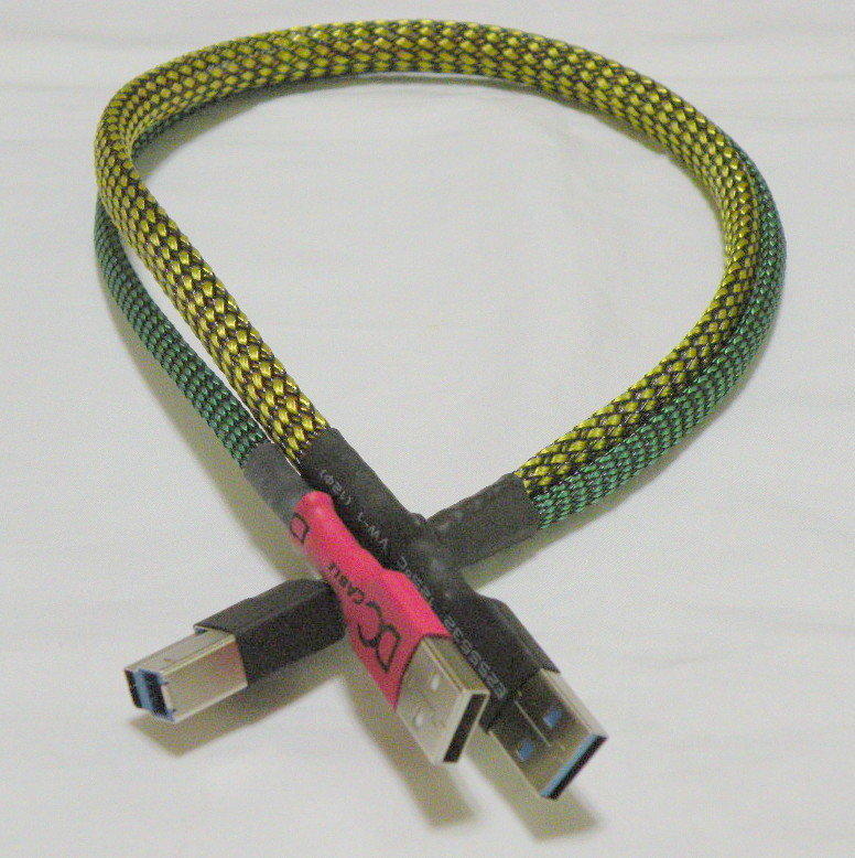 HTPC專用分離式USB 3.0線(B公 - 2A公) - 1.5M