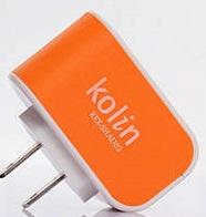 全新-Kolin 歌林 3.1A AC轉USB充電器 KEX-SHAU03