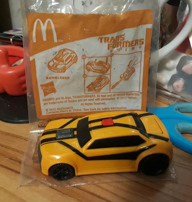 麥當勞汽車,機車MEGAMIND 玩具(共4款)