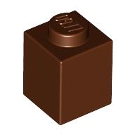 LEGO [3005] 4211242 紅棕 Brick 1 x 1