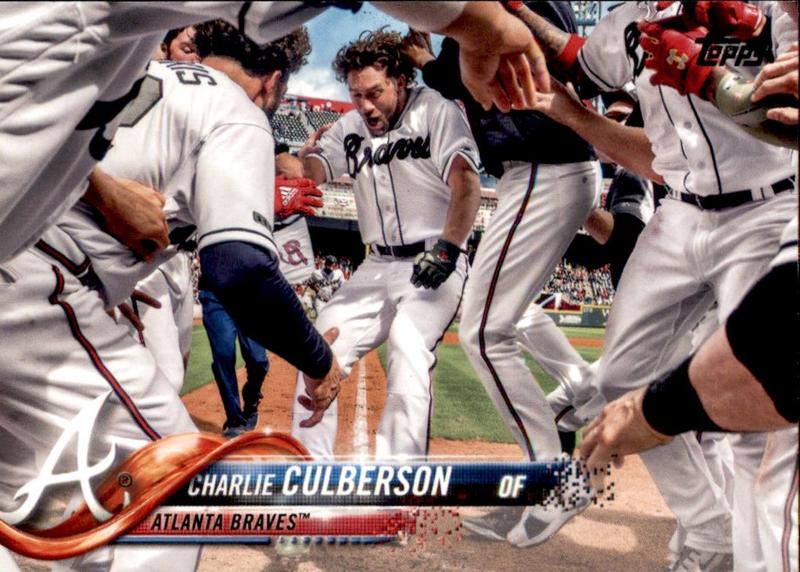 2018 Topps Update #US293 Charlie Culberson 勇士隊