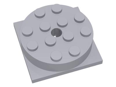 全新樂高積木(3403c01) Turntable 4x 4 Square Base 淺灰色旋轉零件