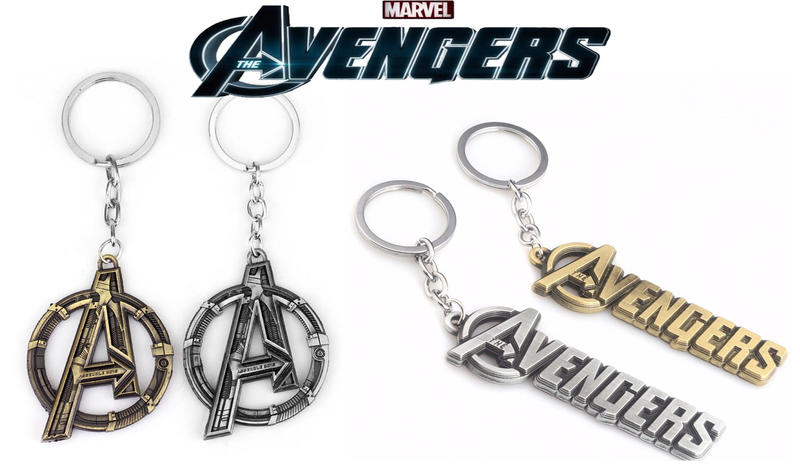 復仇者聯盟 LOGO 鑰匙圈 復仇者聯盟4 鋼鐵人 美國隊長 Avengers 字母 漫威 標誌 共4款 掛飾