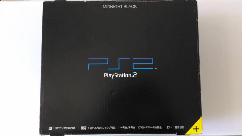 【哲也家】PS2 主機 透明黑色 午夜黑 MIDNIGHT BLACK 主機 (缺手把)