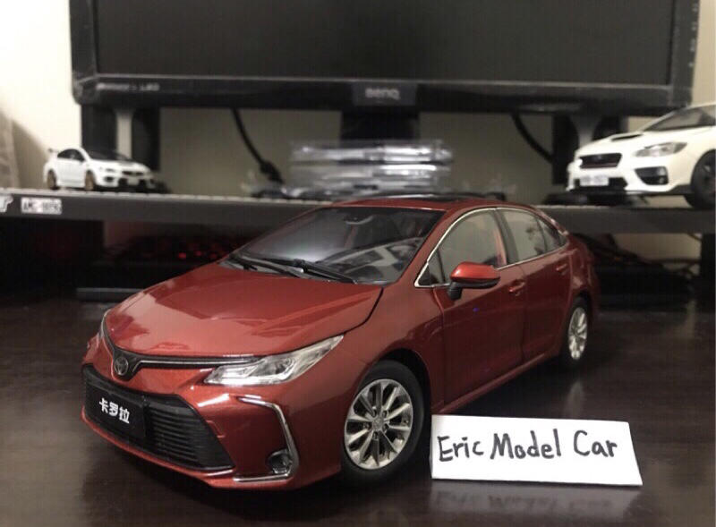 【E.M.C】1:18 1/18 原廠 豐田 Toyota Altis 12代 金屬模型車 紅色