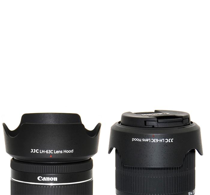 【Canon EW-63C 遮光罩】相容原廠 EF-S 18-55mm IS STM EOS KIT 700D 100D