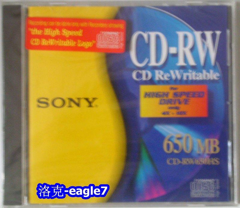 《超越時空》SONY CD-RW(日本製) 空白/燒錄光碟  可重複抹除和燒錄 電腦/燒錄機專用 PC