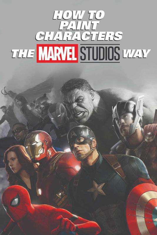 【布魯樂】《代訂中》[美版書籍]《Marvel漫威工作室》超級英雄角色繪畫技巧 (9781302913144)