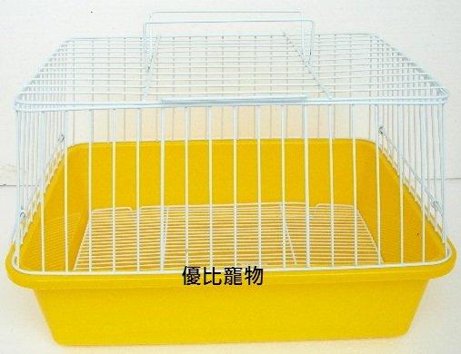 【優寵物】(加大)寵愛上開式粗鐵材中型兔籠 天竺鼠籠 鳥籠 鸚鵡籠 鸚哥籠 外出籠 寵物籠 -臺灣製造