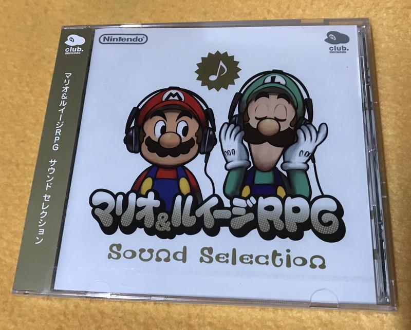 全新 Mario & Luigi RPG Sound Selection 馬莉兄弟 電玩配樂 CD 全新未拆