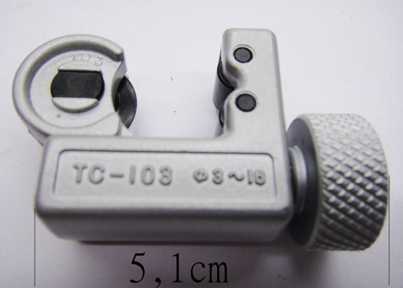 日本製SUPER  小型銅管切管刀 銅管切刀 TC103 3~16mm 1/8~5/8"