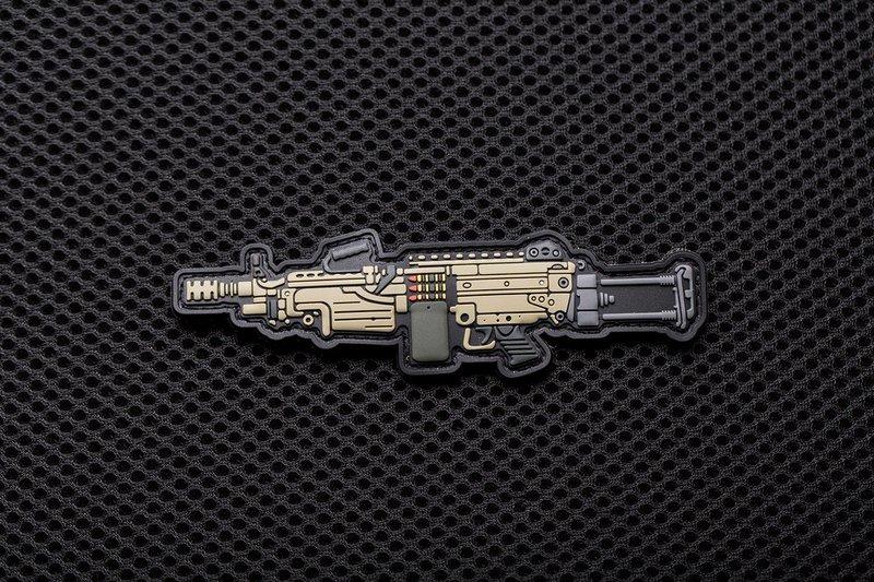  #空降獅# Aprilla Design 武器系列 M249 Para PVC臂章