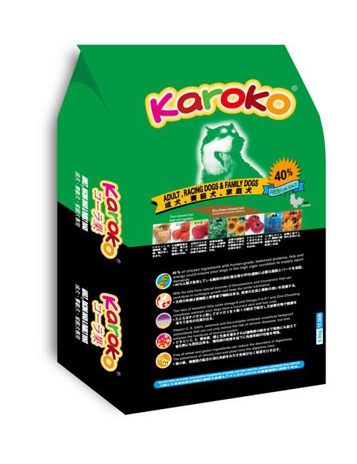 【免運費】KAROKO  渴樂果 樂果 雞肉成犬飼料 1.2kg-一般成犬、賽級犬、家庭犬專用 狗飼料