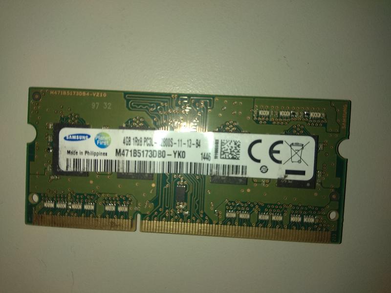 三星 Samsung DDR3-1600 / PC3L-12800S 4G 4GB DB0  筆電 AIO 電腦記憶體