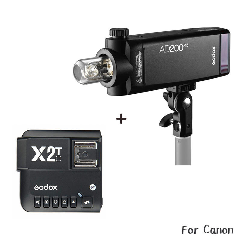 ◎相機專家◎ Godox 神牛 AD200Pro + X2 發射器 套組 For Canon 外拍棚燈 開年公司貨
