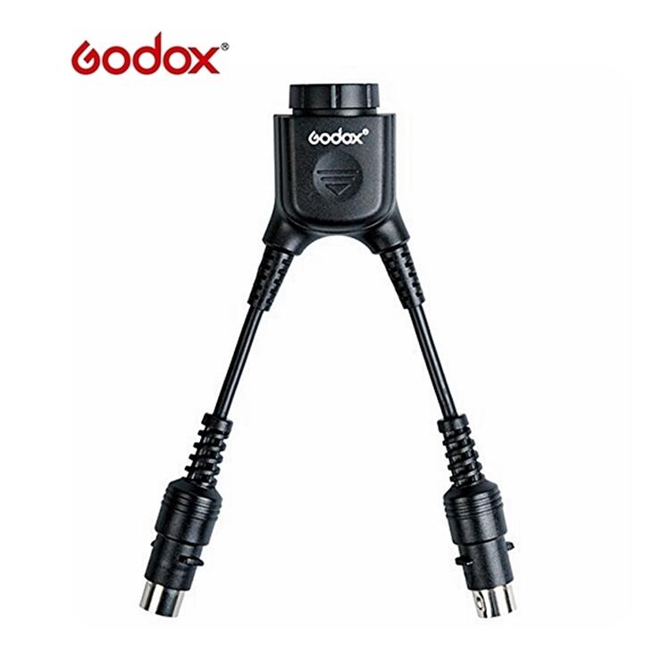 又敗家(開年公司)GODOX神牛Y型快速充電線Y形電源線適PB-960電源盒AD-180閃燈AD-360閃光燈DB-02