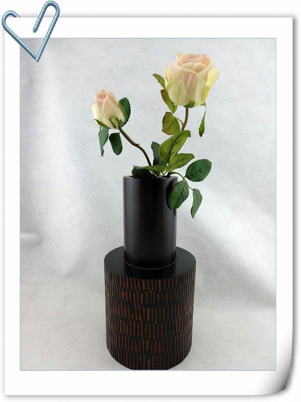 【自然屋精品】木製精緻花器 花瓶 原木花瓶 原木 實木 雕刻花瓶 木製花瓶 手工藝品 居家裝飾 商業空間 餐廳