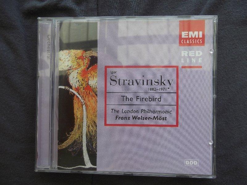 EMI RED LINE 古典長紅 史特拉汶斯基 火鳥  Stravinsky The firebird