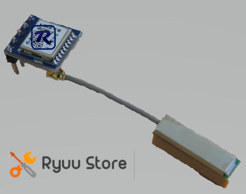 [RyuuStore] XM08 最小 GPS 模組 模塊 北斗 BDS 雙模 衛星定位 接收 ATGM336
