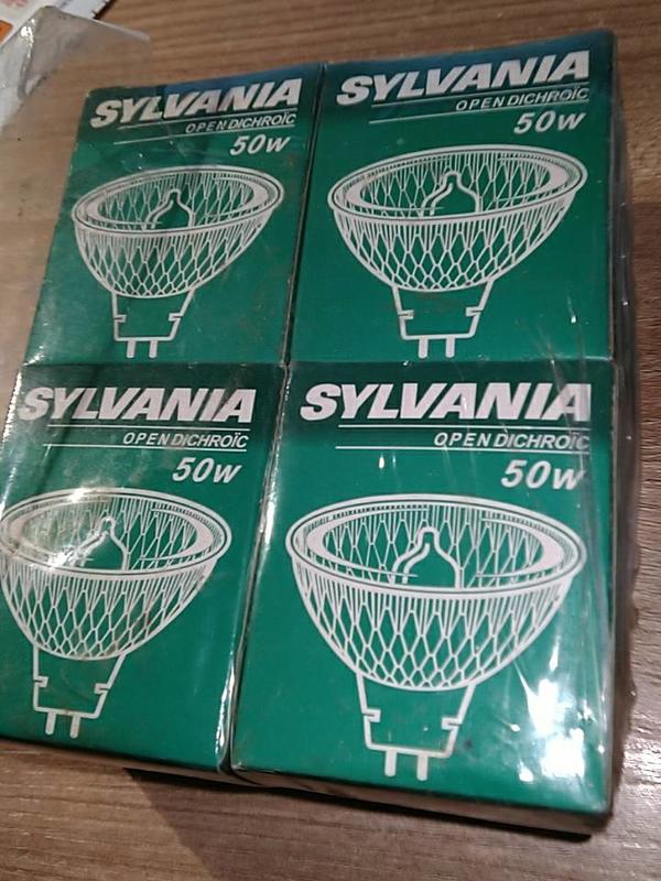 Sylvania Open Dichroic 50W 12V GX5.3 GU5.3 38G(4入)