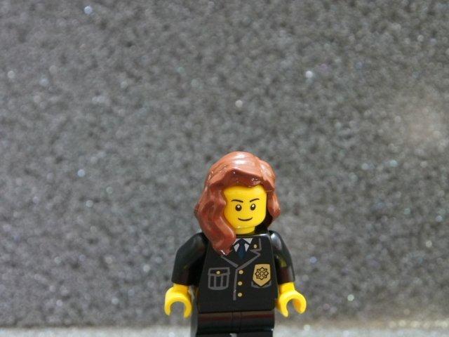 Lego 樂高 髮型 Reddish Brown 中長髮