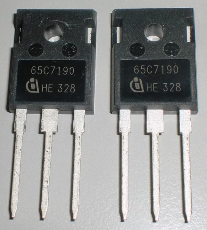 場效電晶體 (INFINEON IPW65R190C7 ) TO-247(N-CH) 650V 13A 0.19Ω