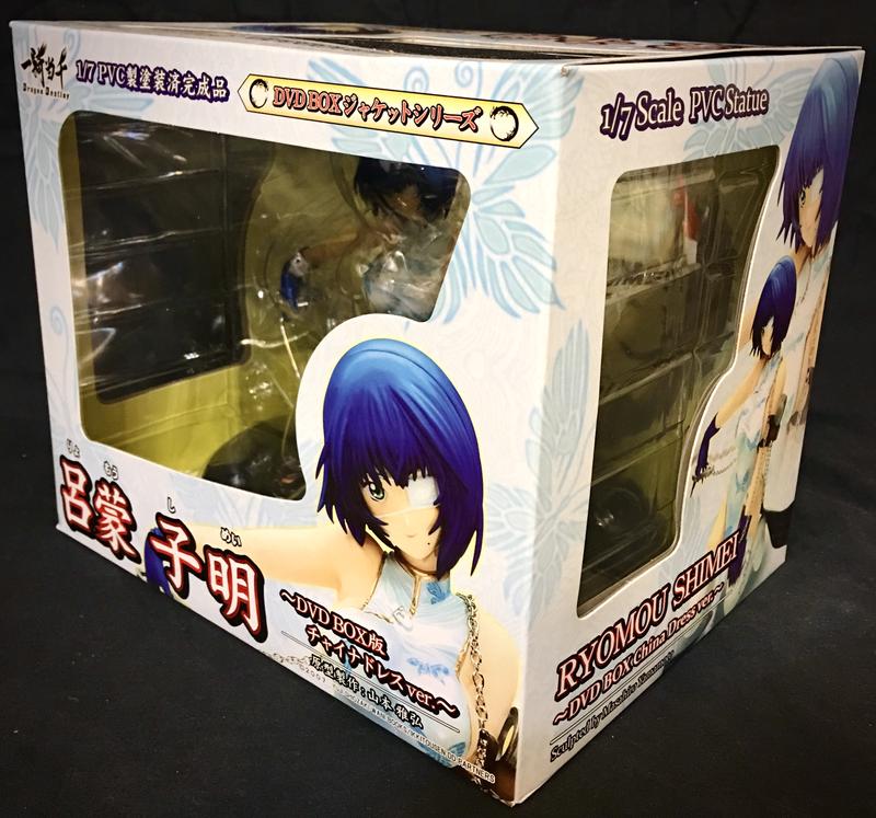 日版Griffon 一騎當千呂蒙子明DVD BOX版旗袍ver. 1/7 PVC完成品全新未 