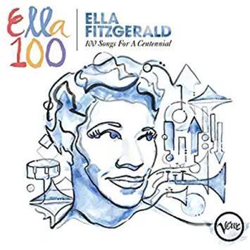 Ella Fitzgerald 艾拉費茲潔拉 爵士樂第一天后百歲生日鉅獻-世紀風華100名曲-大無價經典絕選4CD，全新