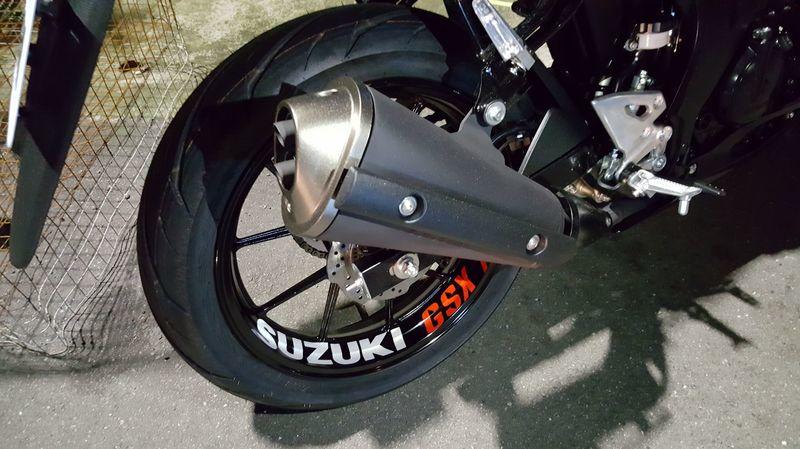 SUZUKI GSX R150 小阿魯 S150 輪框貼
