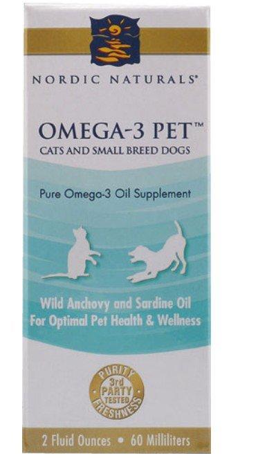 【貓奴歡樂城】現貨！北歐天然 寵物魚油 貓和小型犬/狗Nordic Naturals, Omega-3 Pet 60ml