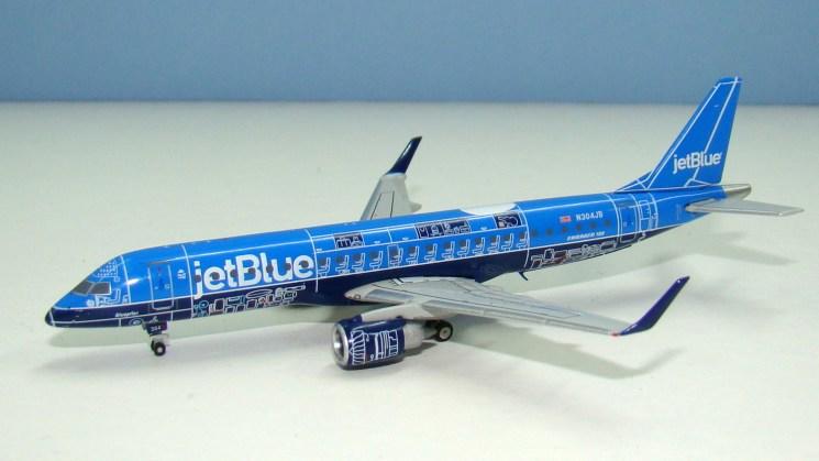 1/400 Gemini Jets 捷藍航空 藍圖塗裝 jetBlue Embraer ERJ-190 N304JB