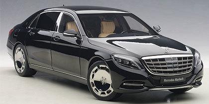 吉華科技@AutoArt 76293 賓士麥巴赫 S-KLASSE (S600)(黑)  1/18 綜合模型車