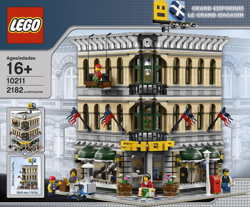 LEGO 樂高 模組化街景 10211 百貨公司 +71014 德國足球隊 $11600