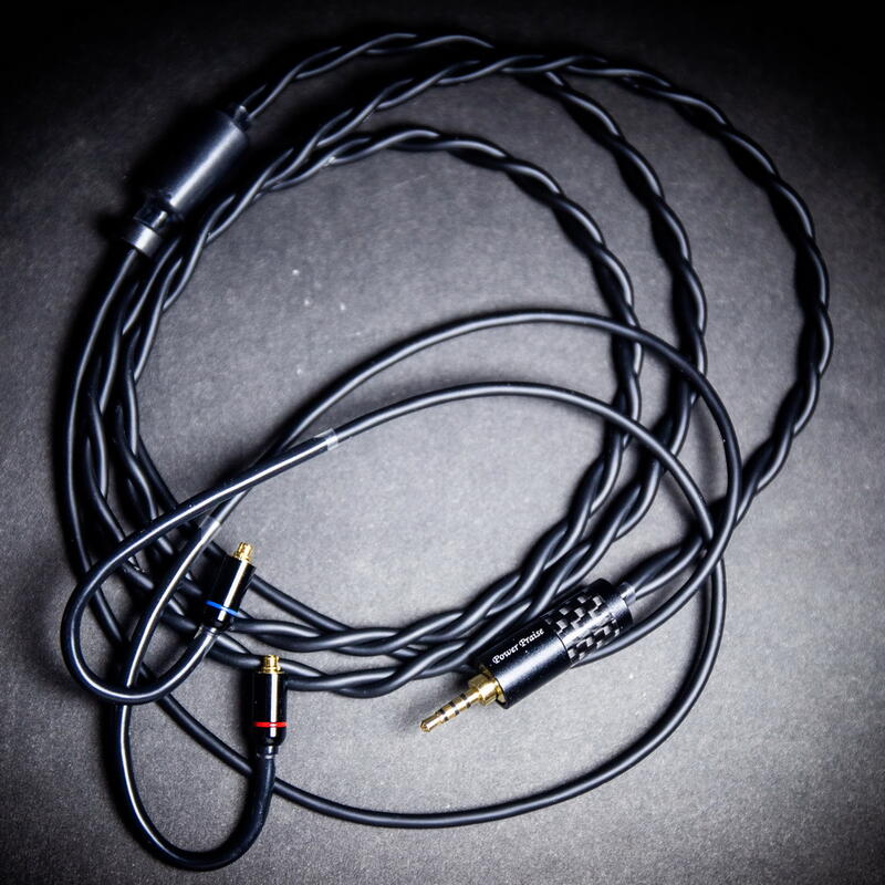 志達電子 Power Praise 闇Dark系列 耳道式耳機專用升級線 MMCX A2DC CM IE300