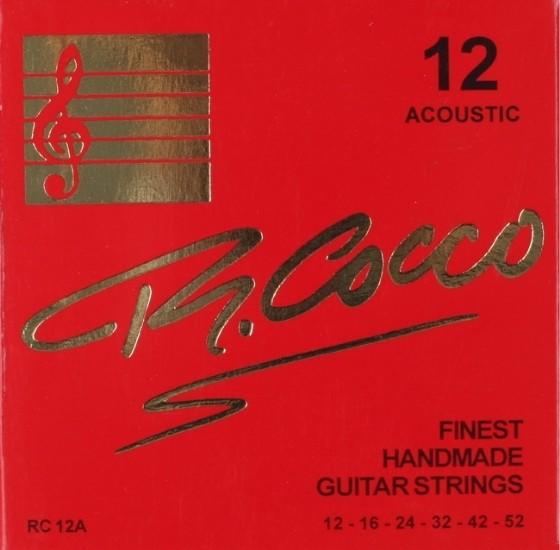 【聖地搖滾】R.COCCO RC12A 12-52 義大利手工弦 木吉他弦/民謠吉他弦