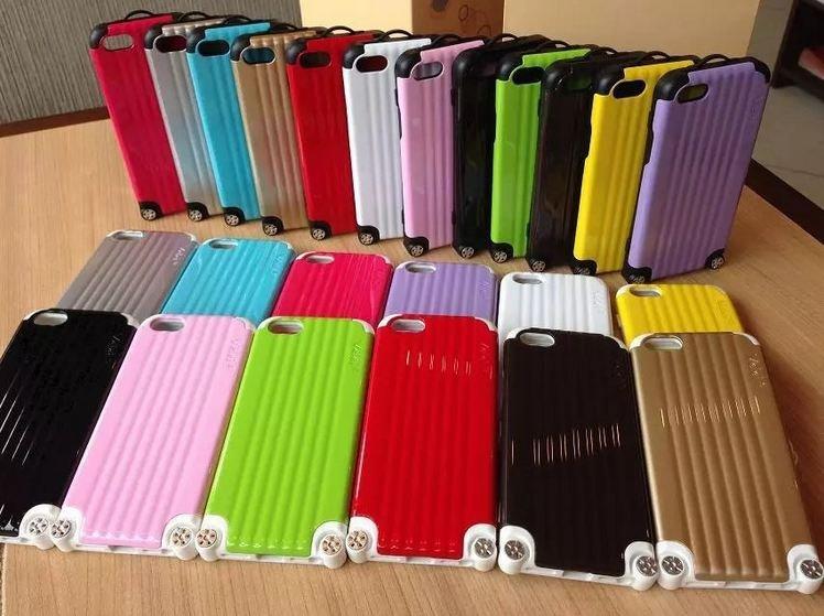 【MOACC】翻玩行李箱 iPhone 6/6S (4.7吋)  潮流創意 旅行箱 貼紙 手機套 保護殼 拉桿箱 手機殼