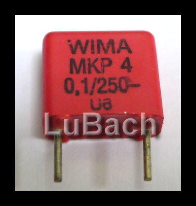 【eTools】全新德製 WIMA MKP4 0.1uF 250v 5% 電容 銅腳 腳距7.5