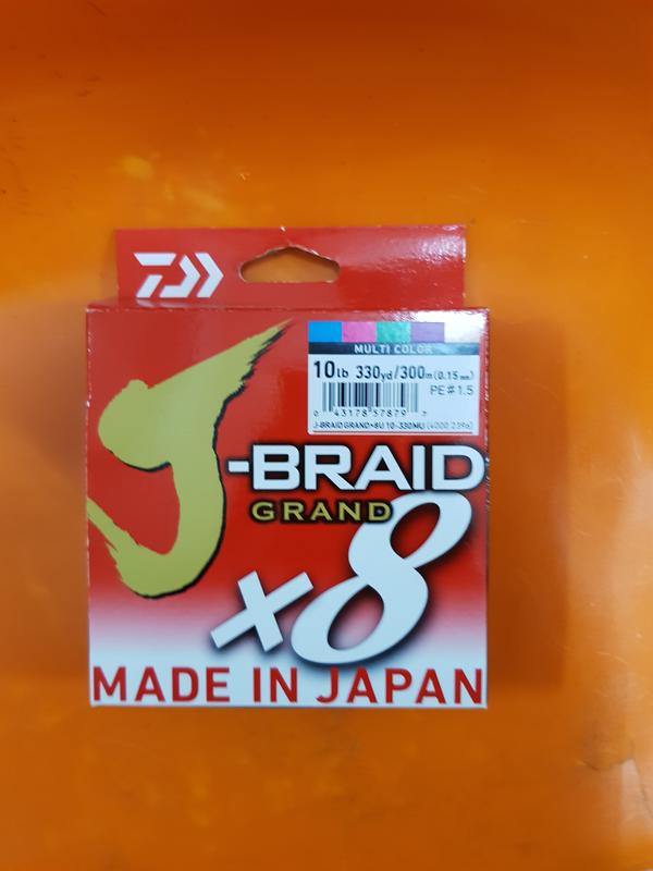 DAIWA 日本J-BRAID X8  300m ,8股PE線布線(有五色)
