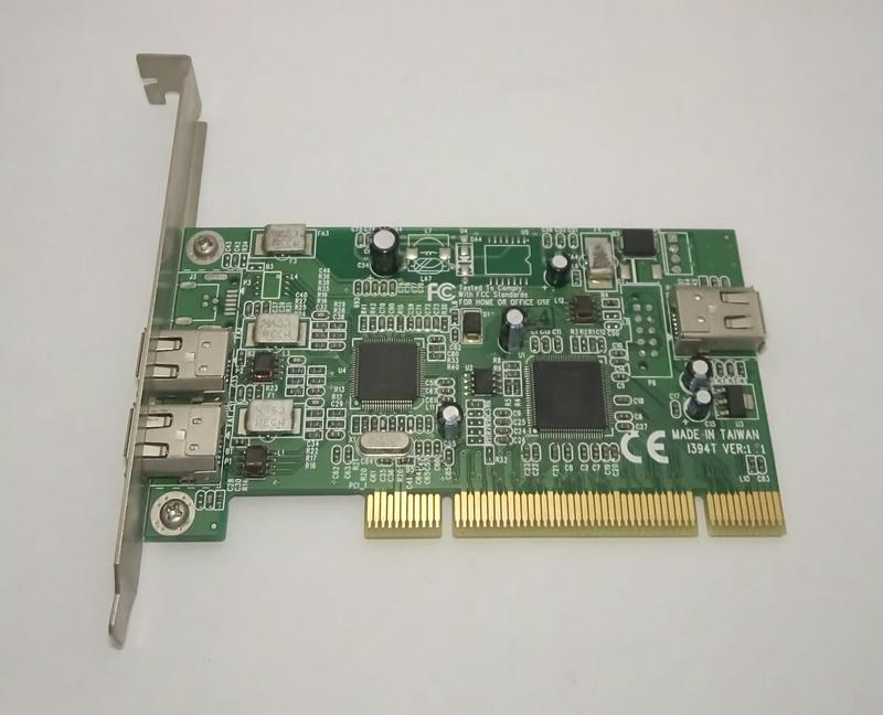 PCI IEEE 1394 擴充卡（ 德儀晶片）
