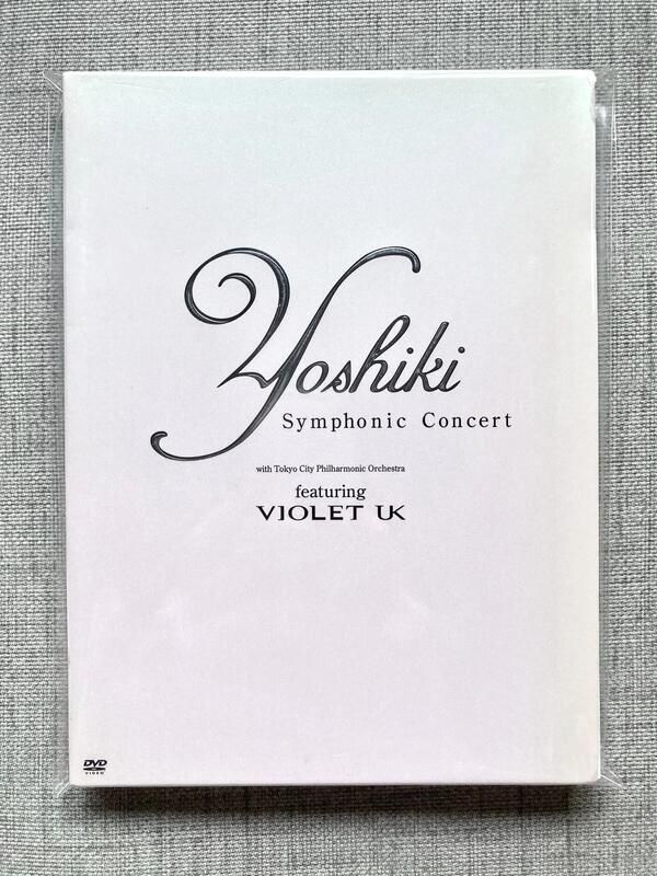 現貨 X JAPAN YOSHIKI Symphonic Concert 2002 DVD<初回限定盤>（中古八成新）