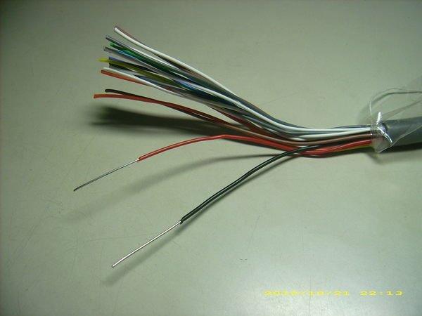 10P 10對 通信電纜 5~30公尺 20C 電話電纜 20芯0.6mm*19+0.8*1 PE/PVC對講機專用電纜