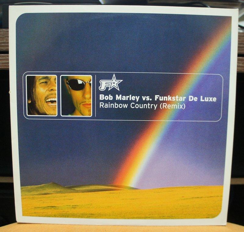 《二手DJ混音單曲黑膠》Bob Marley vs.Funkstar De Luxe - Rainbow Countr