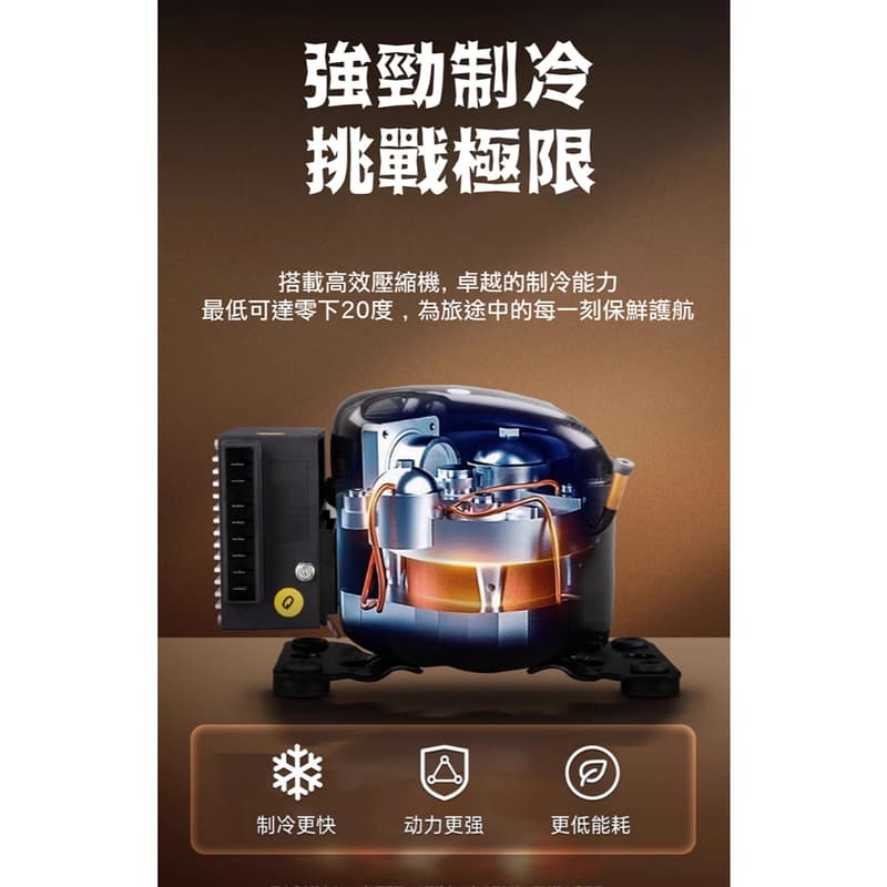台灣現貨 保證結冰 Alpicool 冰虎 戶外冰箱 GE30 GE40 GE50 冷凍 行動冰箱 壓縮機製冷 內建照明
